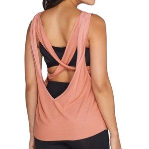 FP Movement by Free People Coral Open-Back Tank